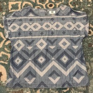 Old Navy patterned tunic